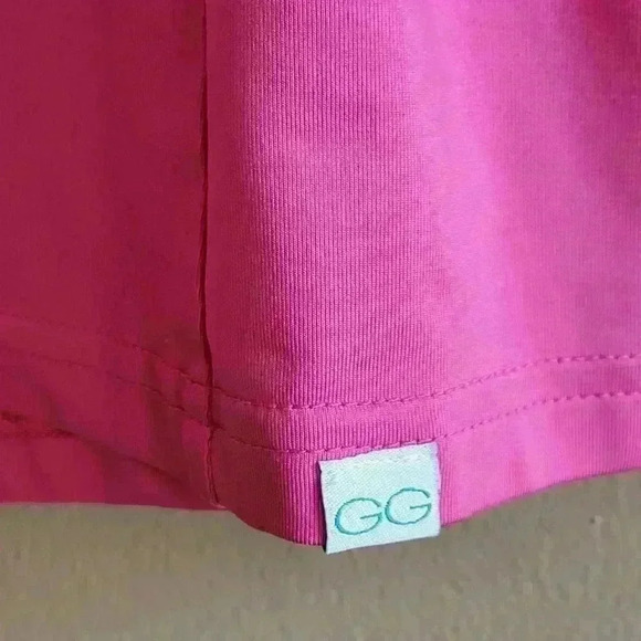 Solid Color GGBlue Sleeveless Women's Golf Sport Top Size Small Pink - Picture 4 of 10